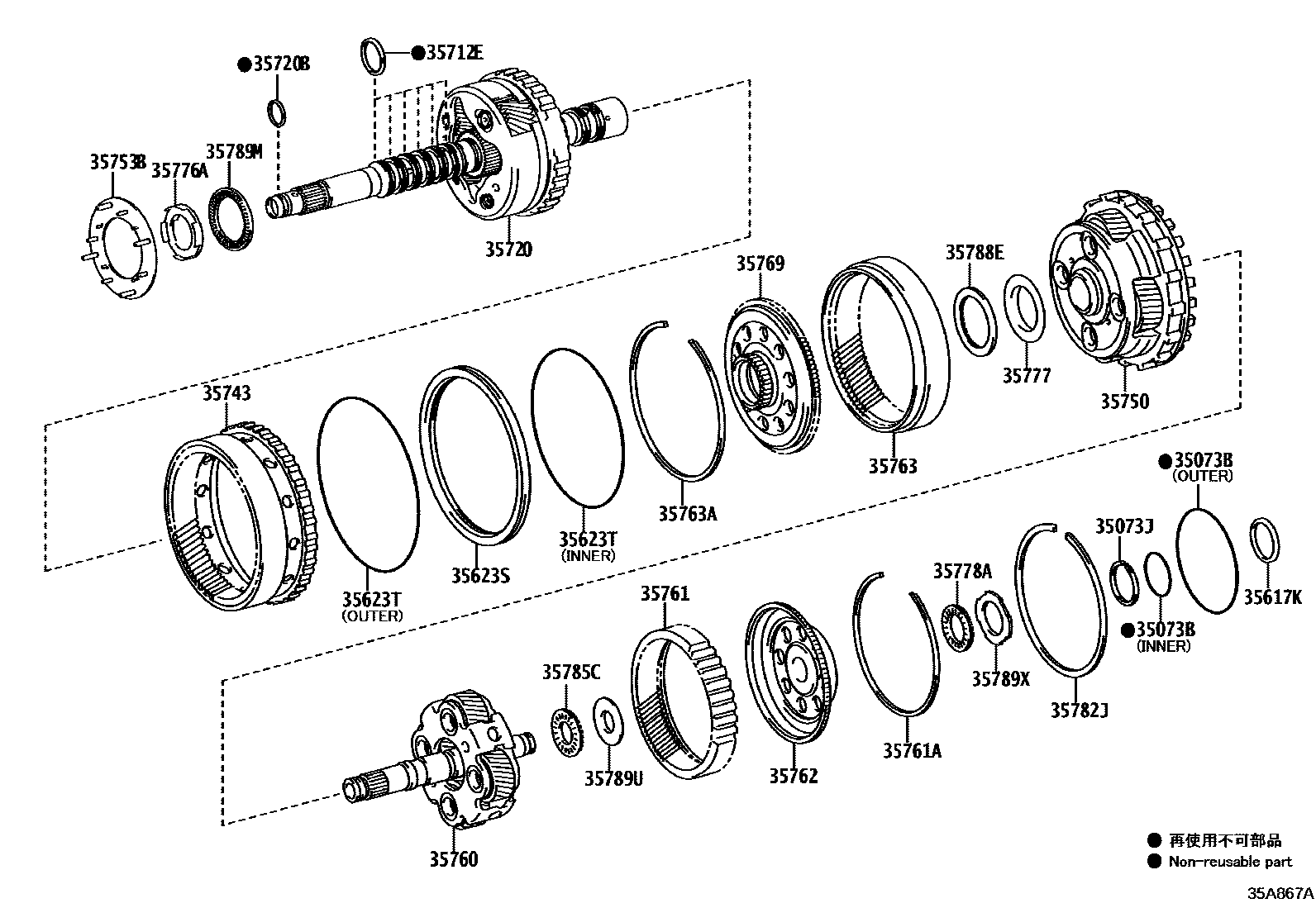 Parts diagram