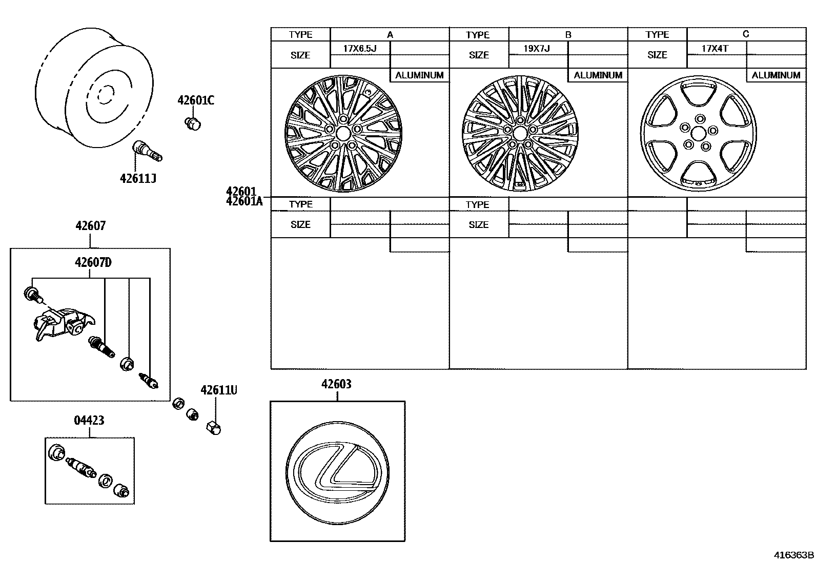 Parts diagram