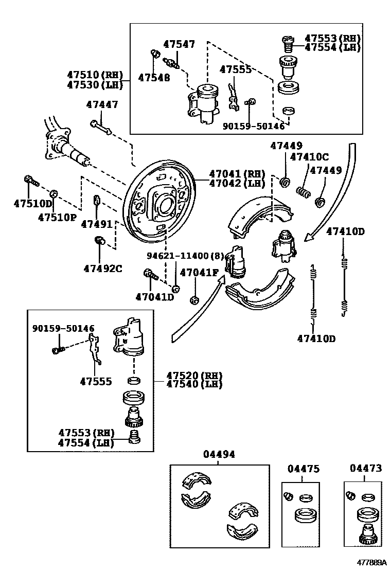 Parts diagram