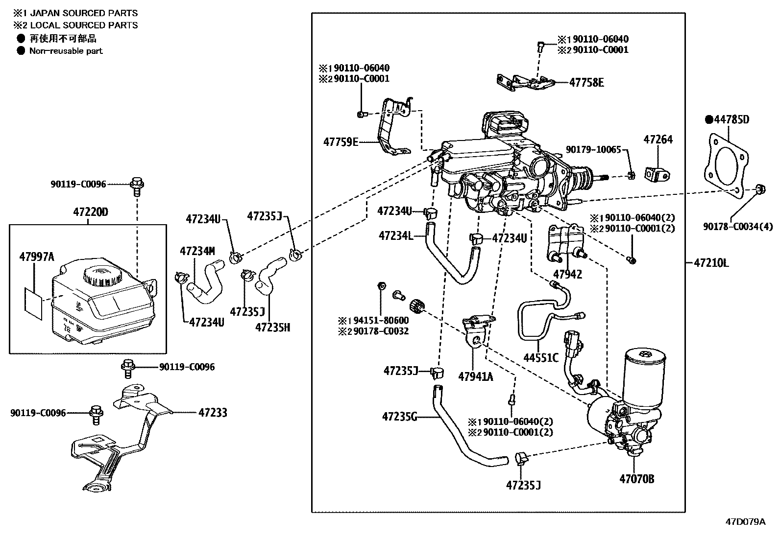 Parts diagram