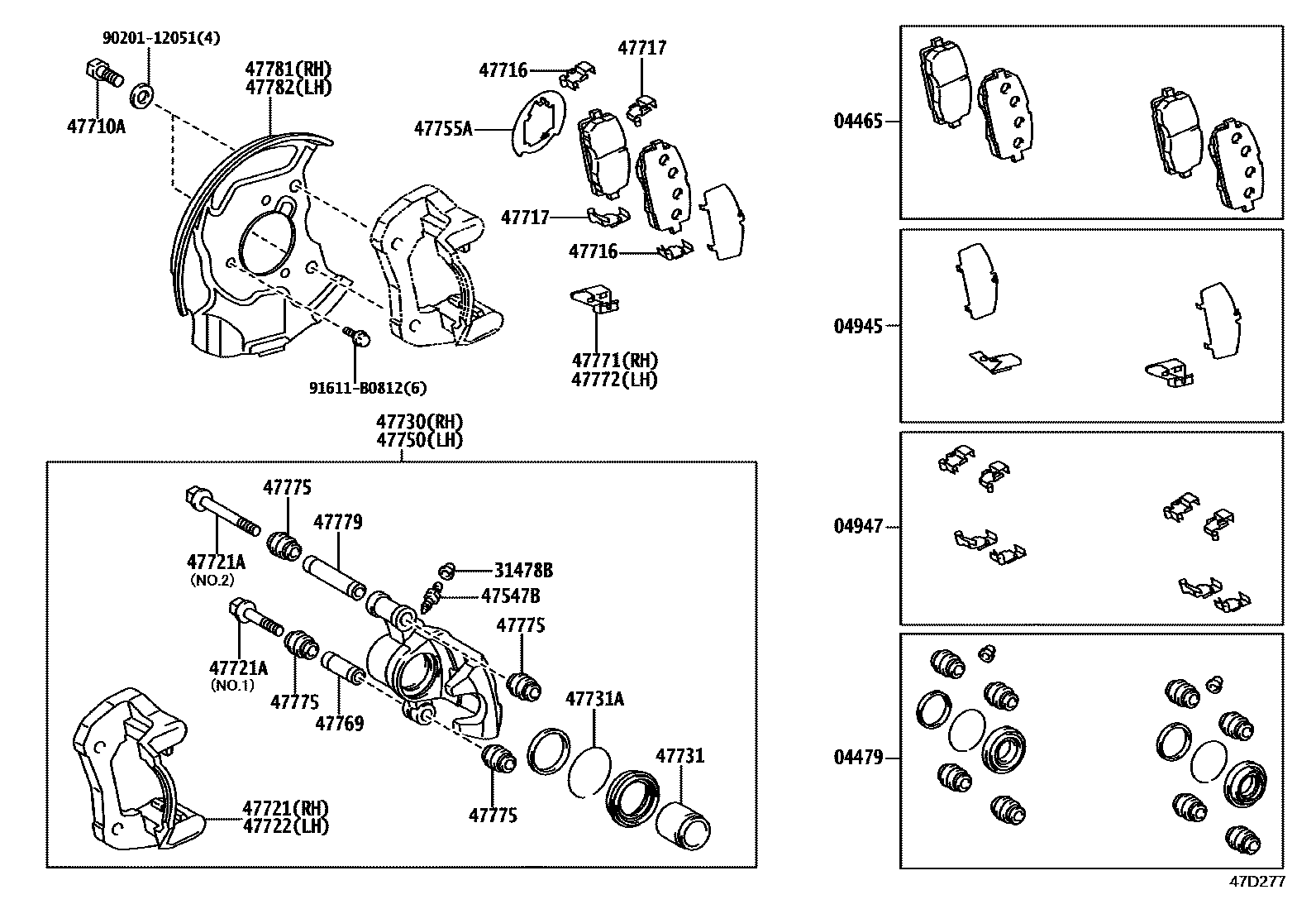 Parts diagram