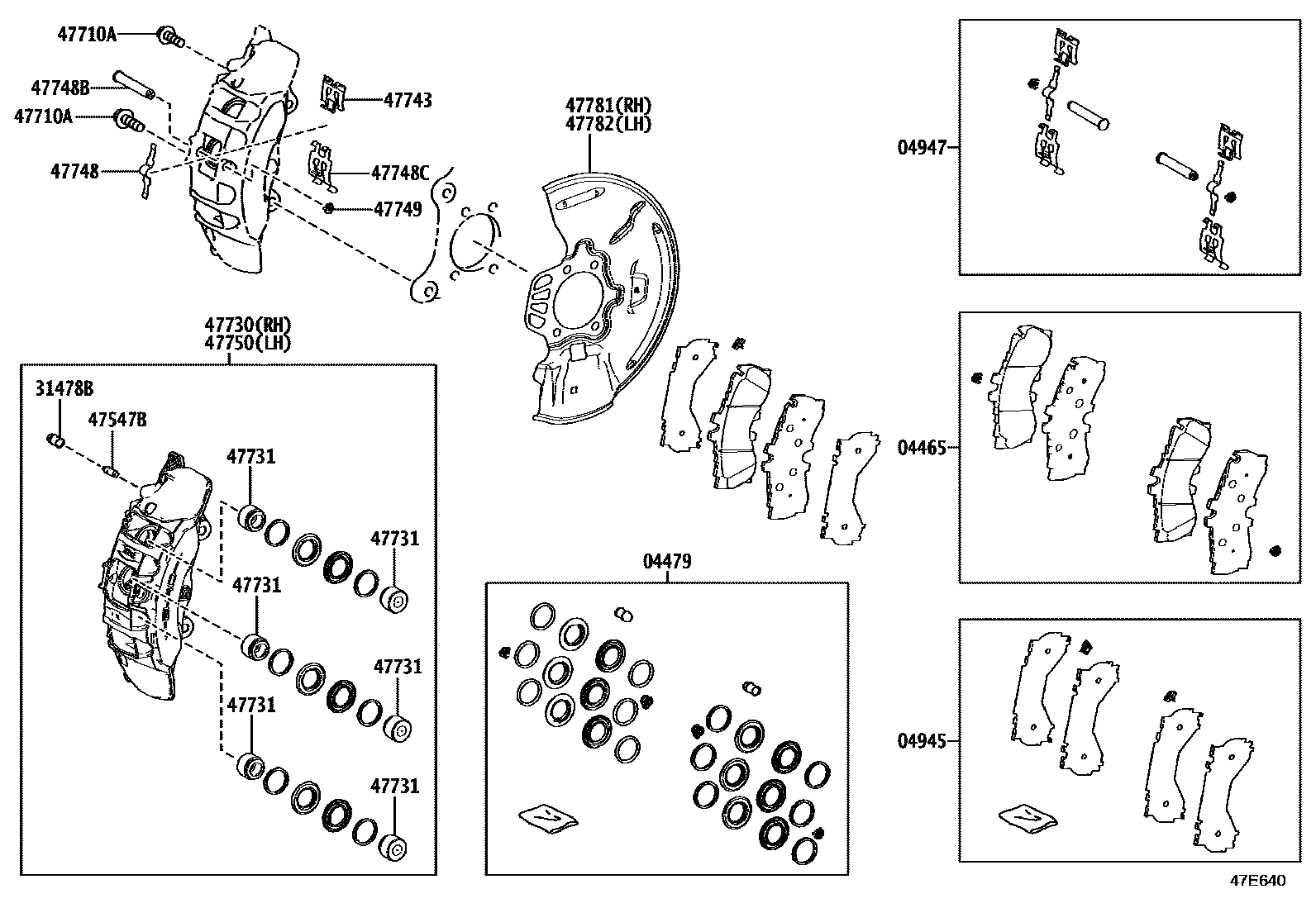Parts diagram