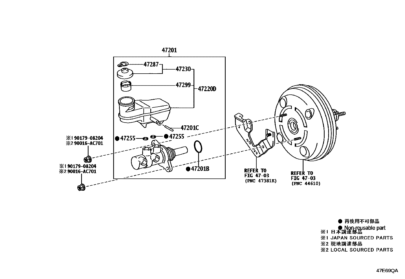 Parts diagram