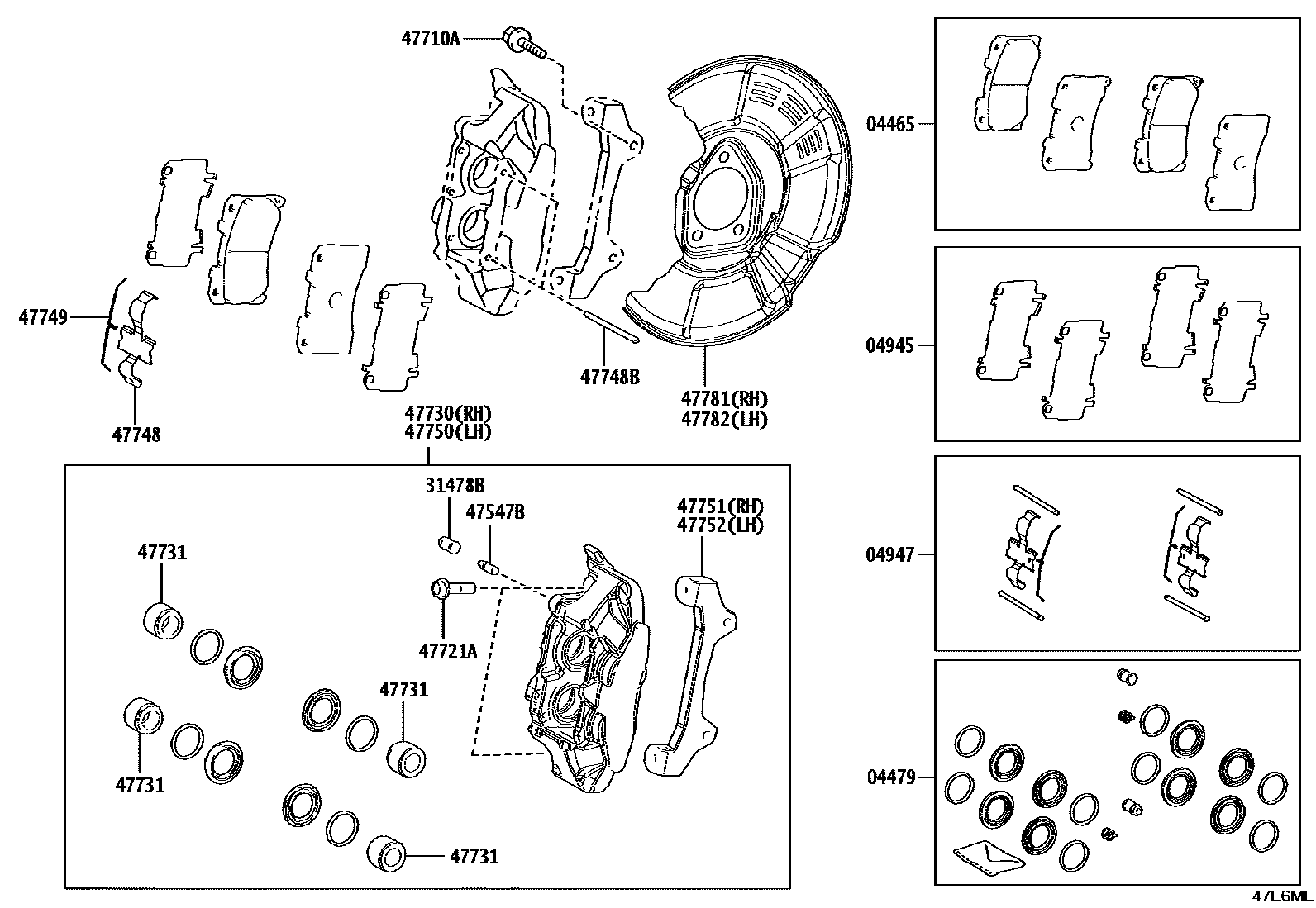 Parts diagram