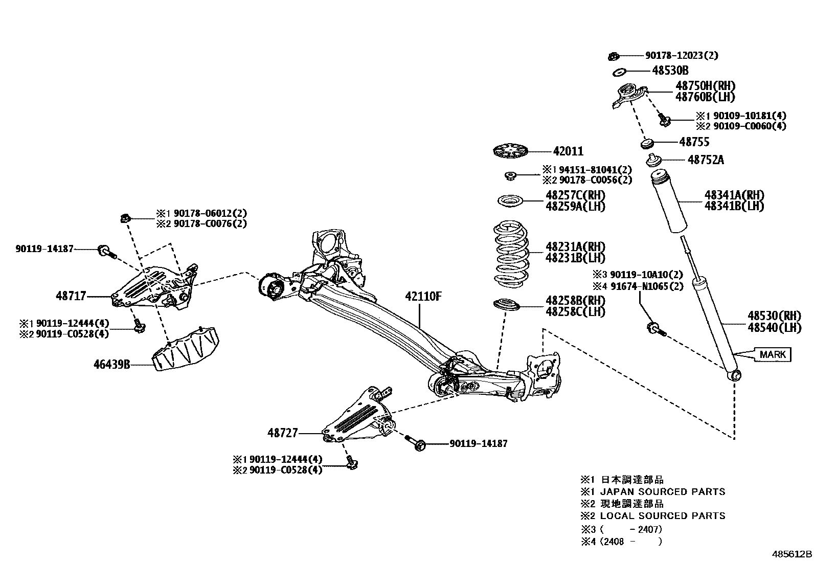 Parts diagram