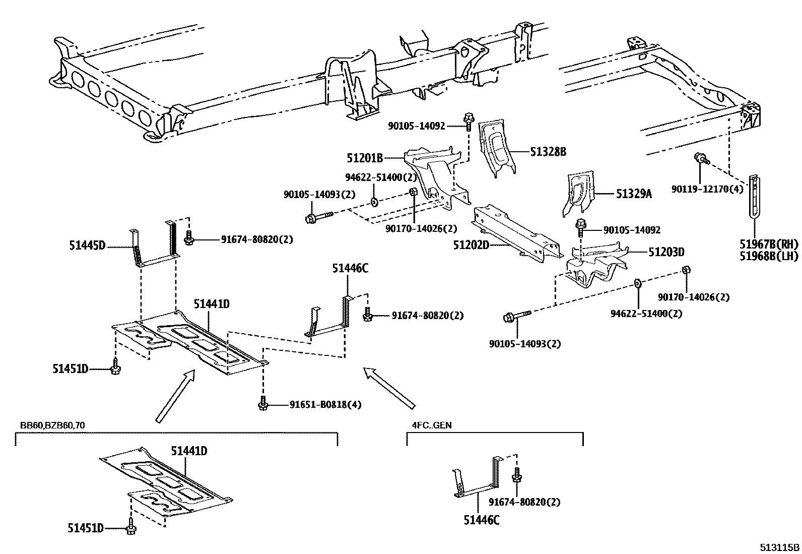 Parts diagram