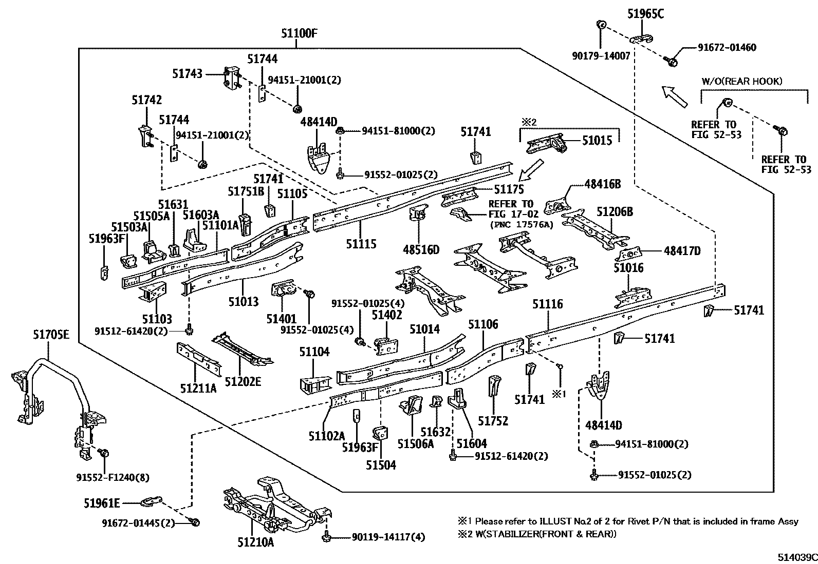 Parts diagram