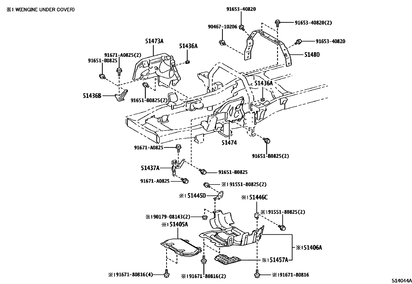 Parts diagram