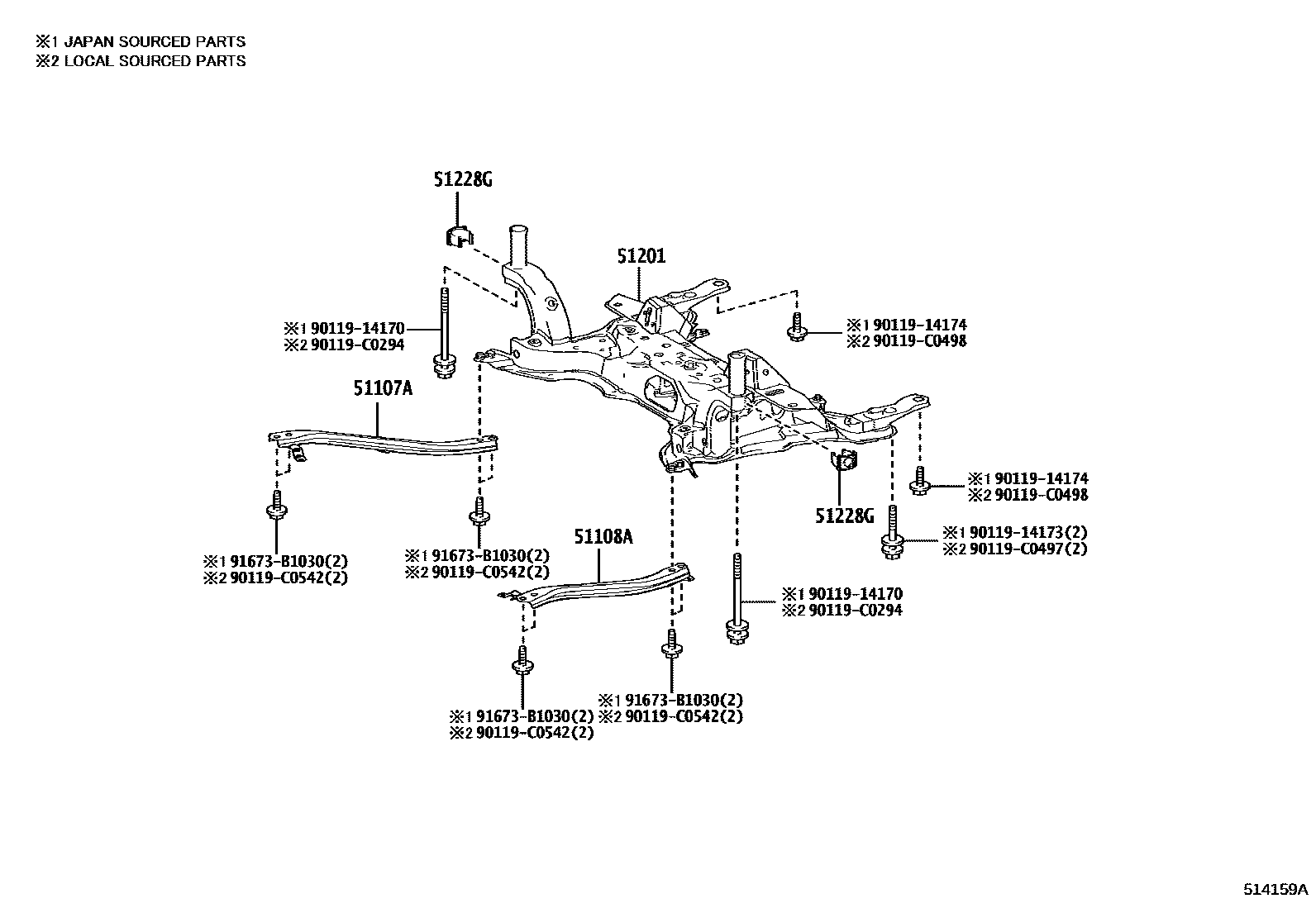 Parts diagram