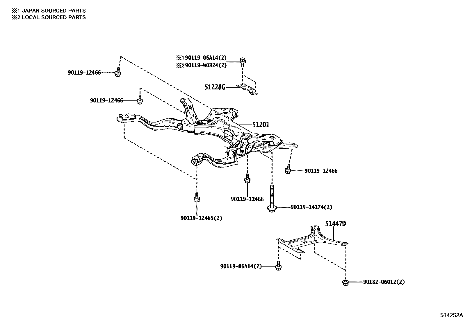 Parts diagram