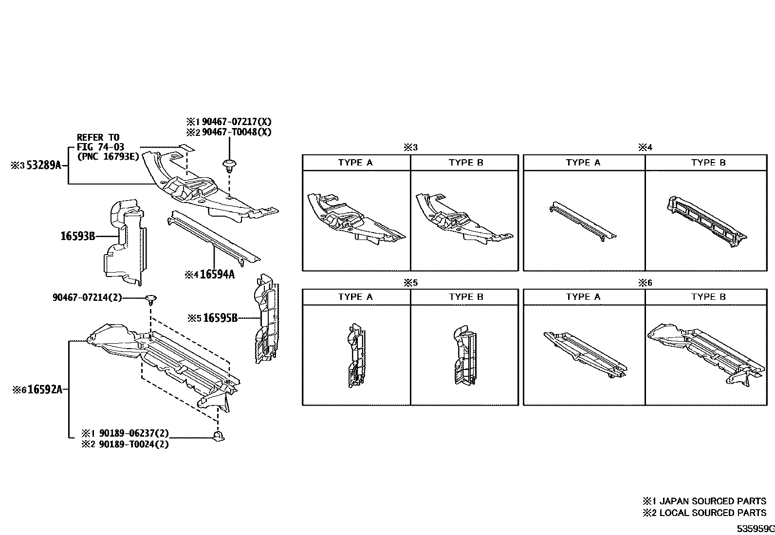 Parts diagram