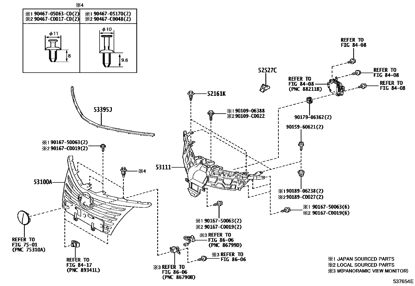 Parts diagram