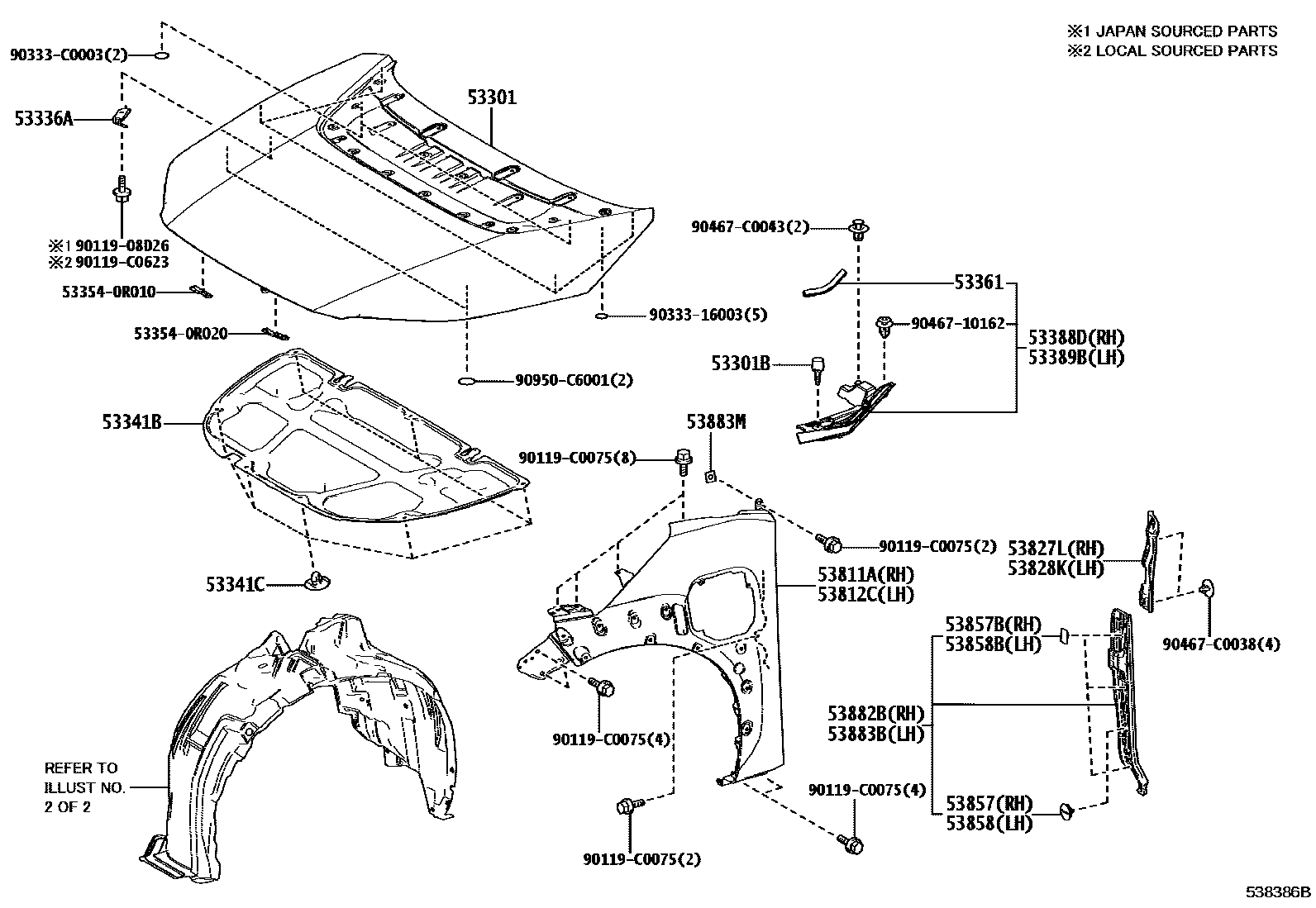 Parts diagram