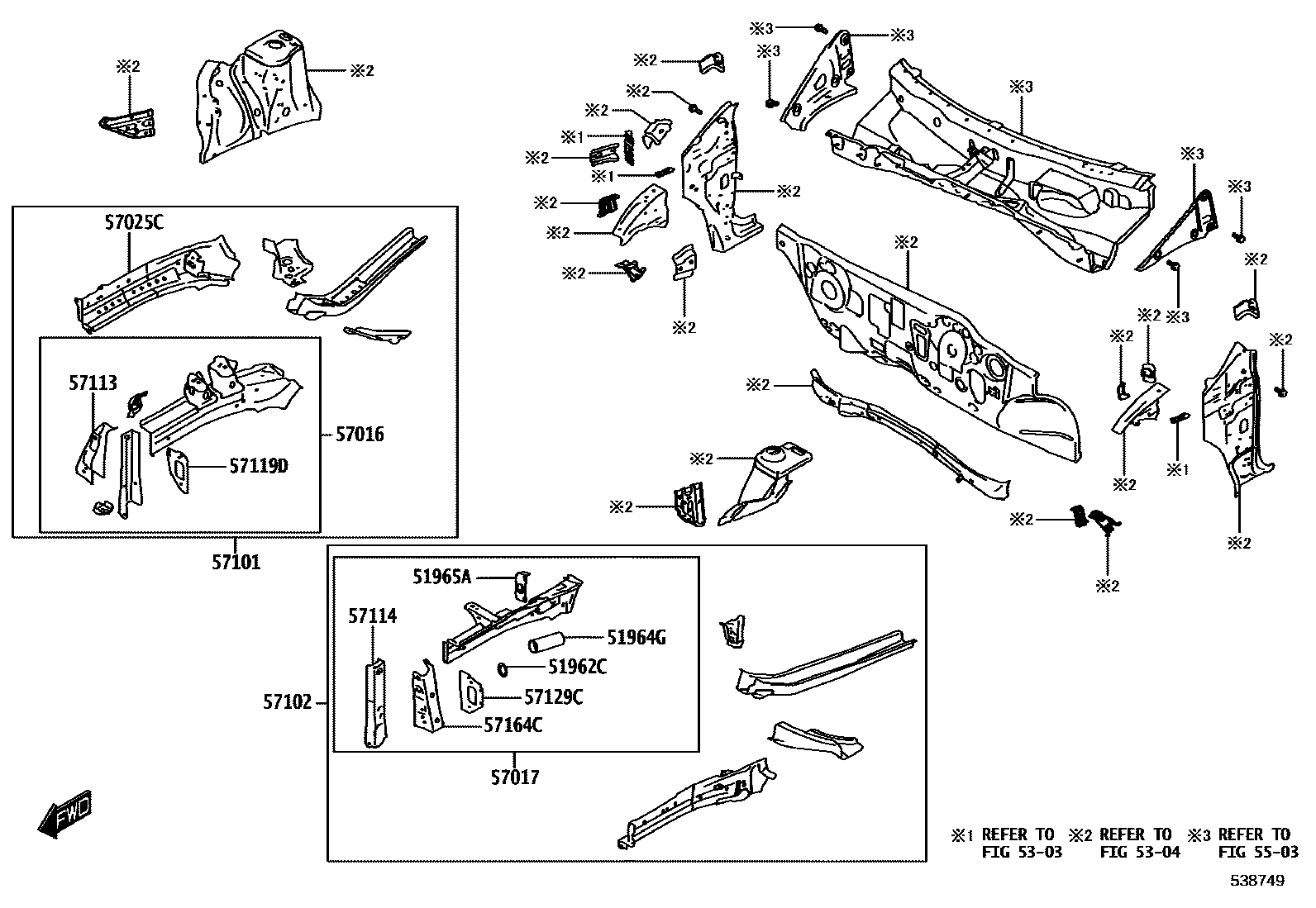 Parts diagram