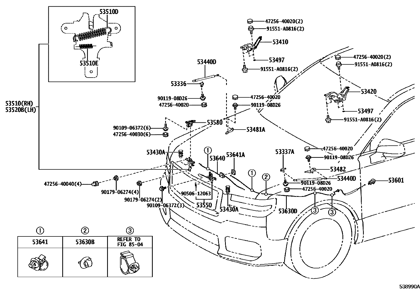 Parts diagram