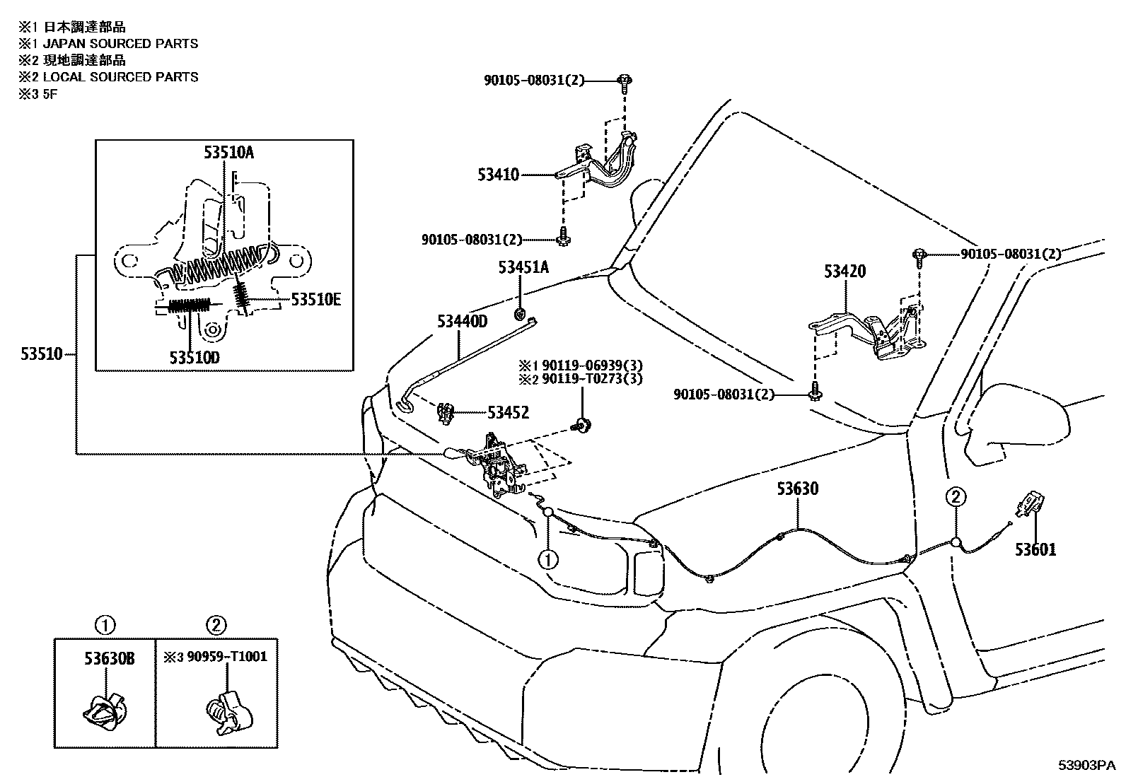 Parts diagram