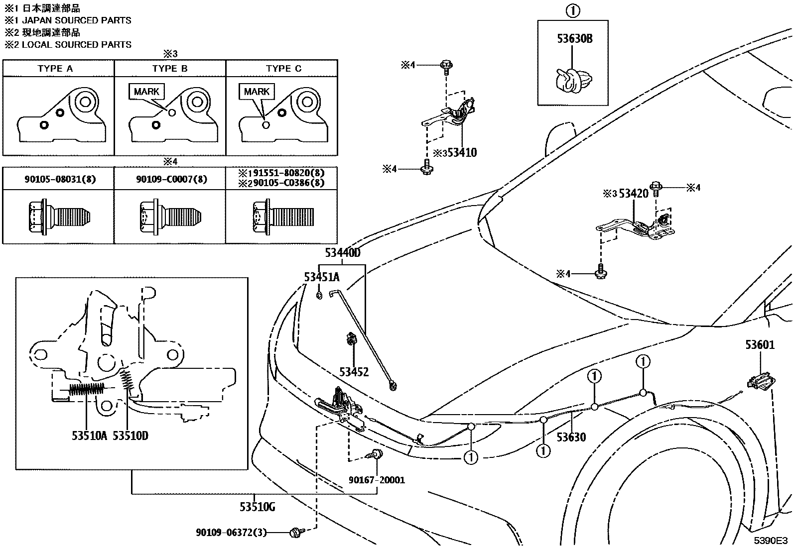 Parts diagram