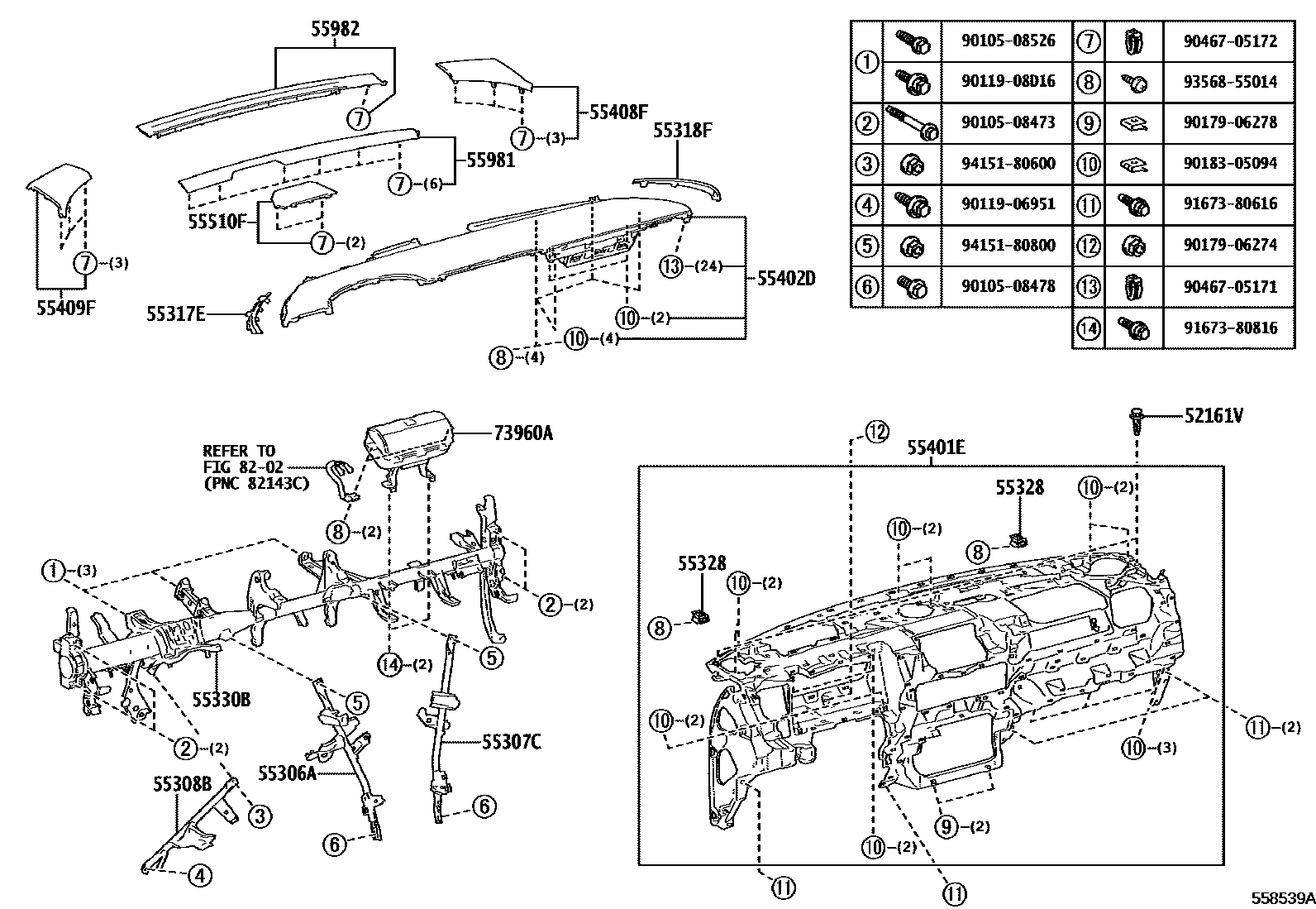 Parts diagram