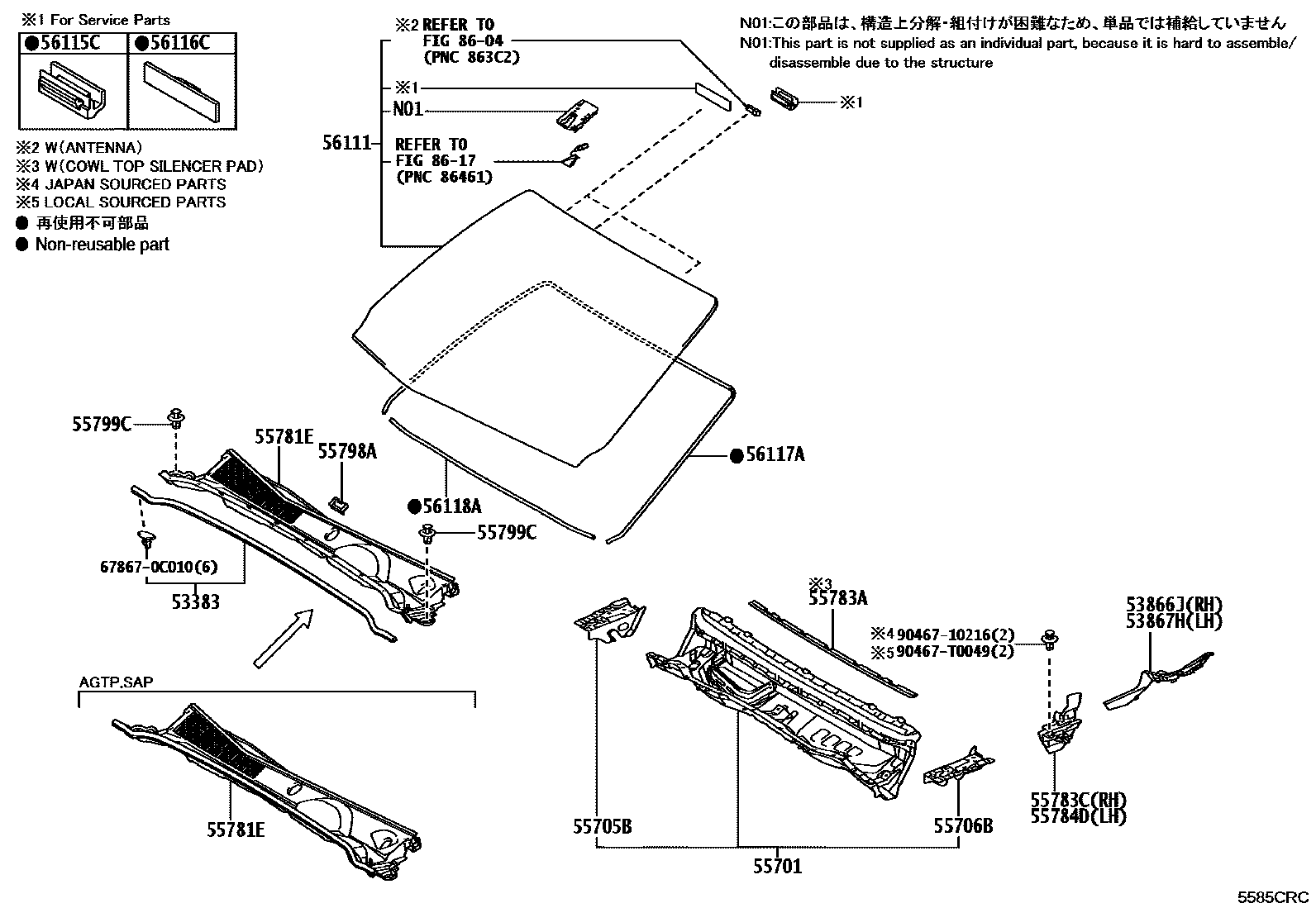 Parts diagram