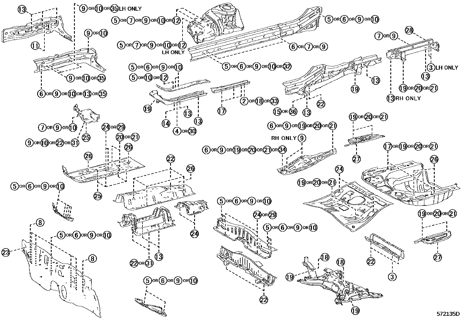 Parts diagram