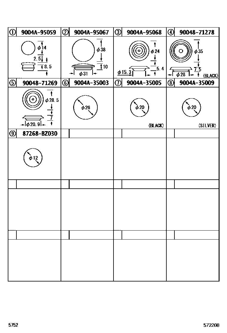 Parts diagram