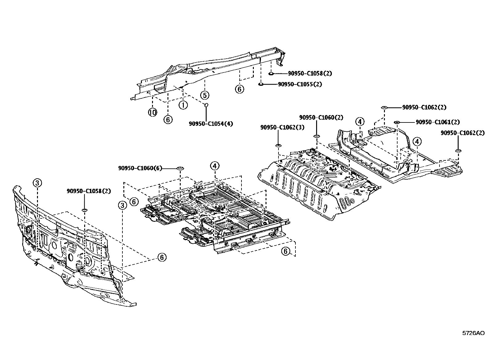 Parts diagram