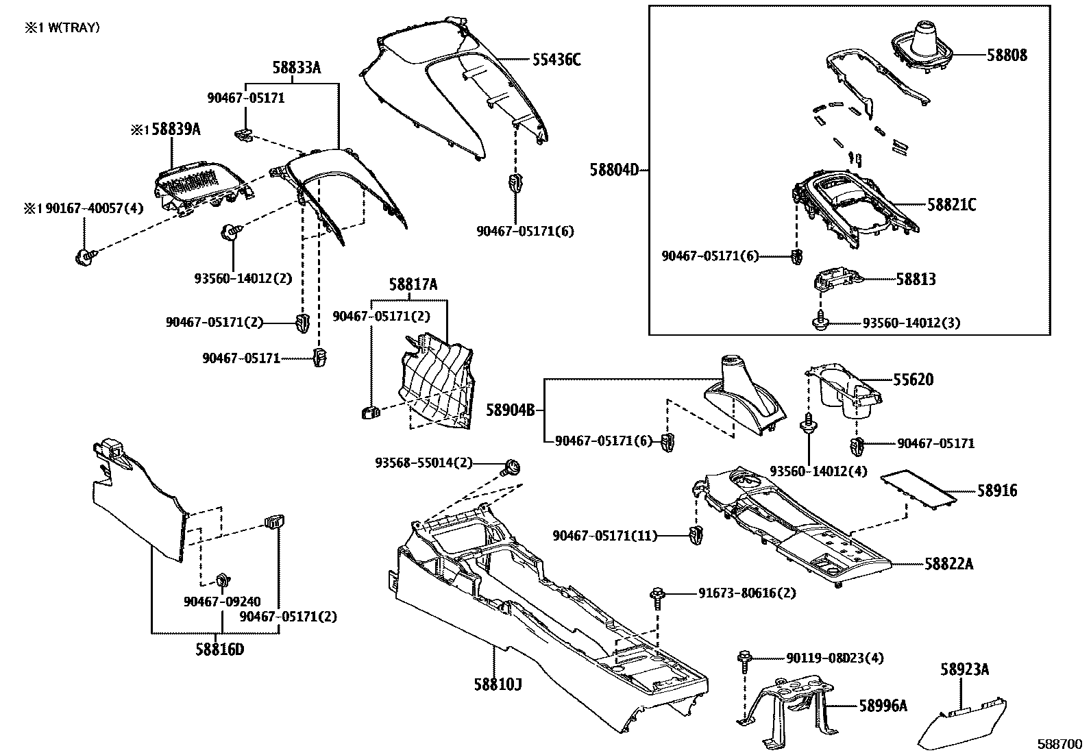 Parts diagram