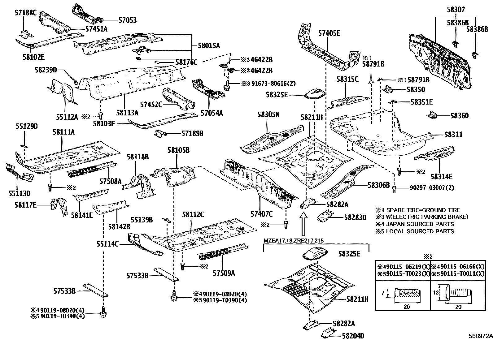 Parts diagram