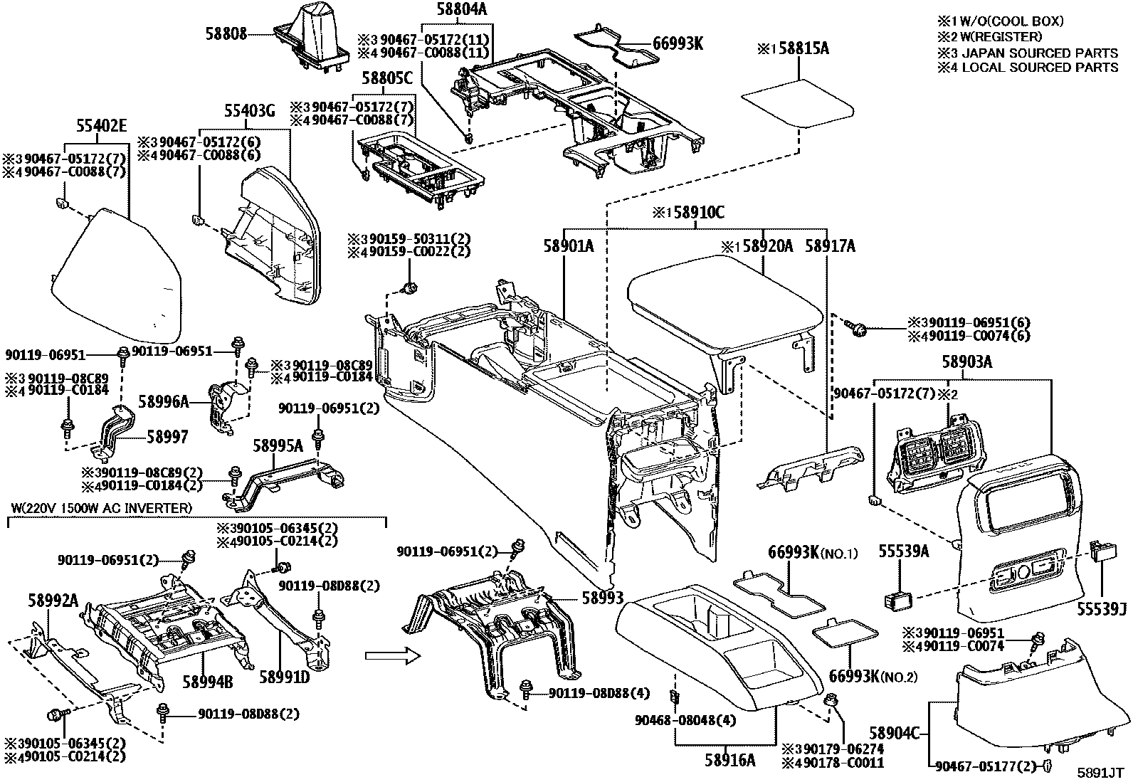 Parts diagram