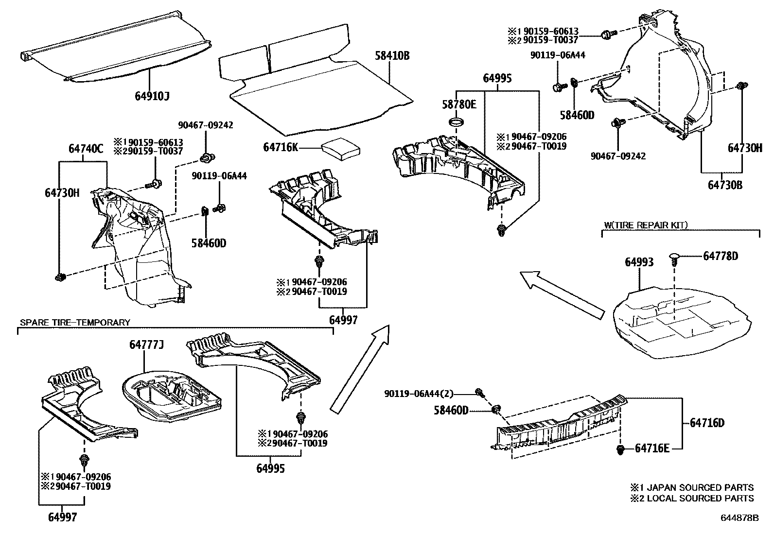 Parts diagram