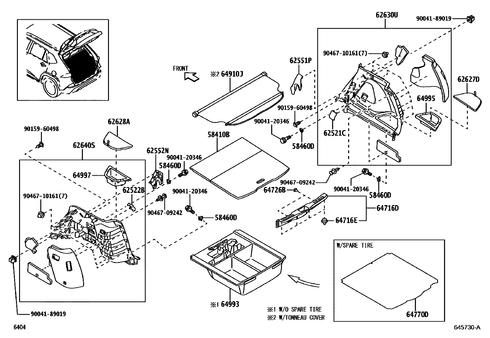 Parts diagram