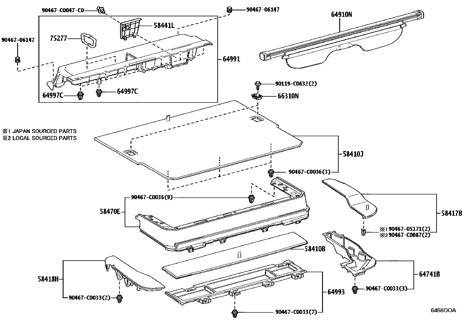 Parts diagram