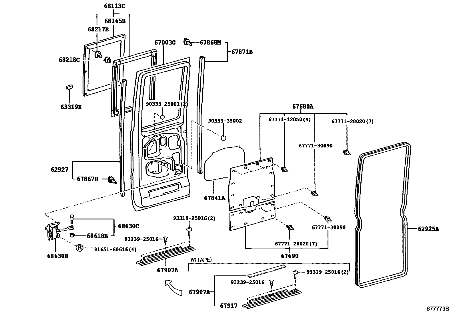 Parts diagram