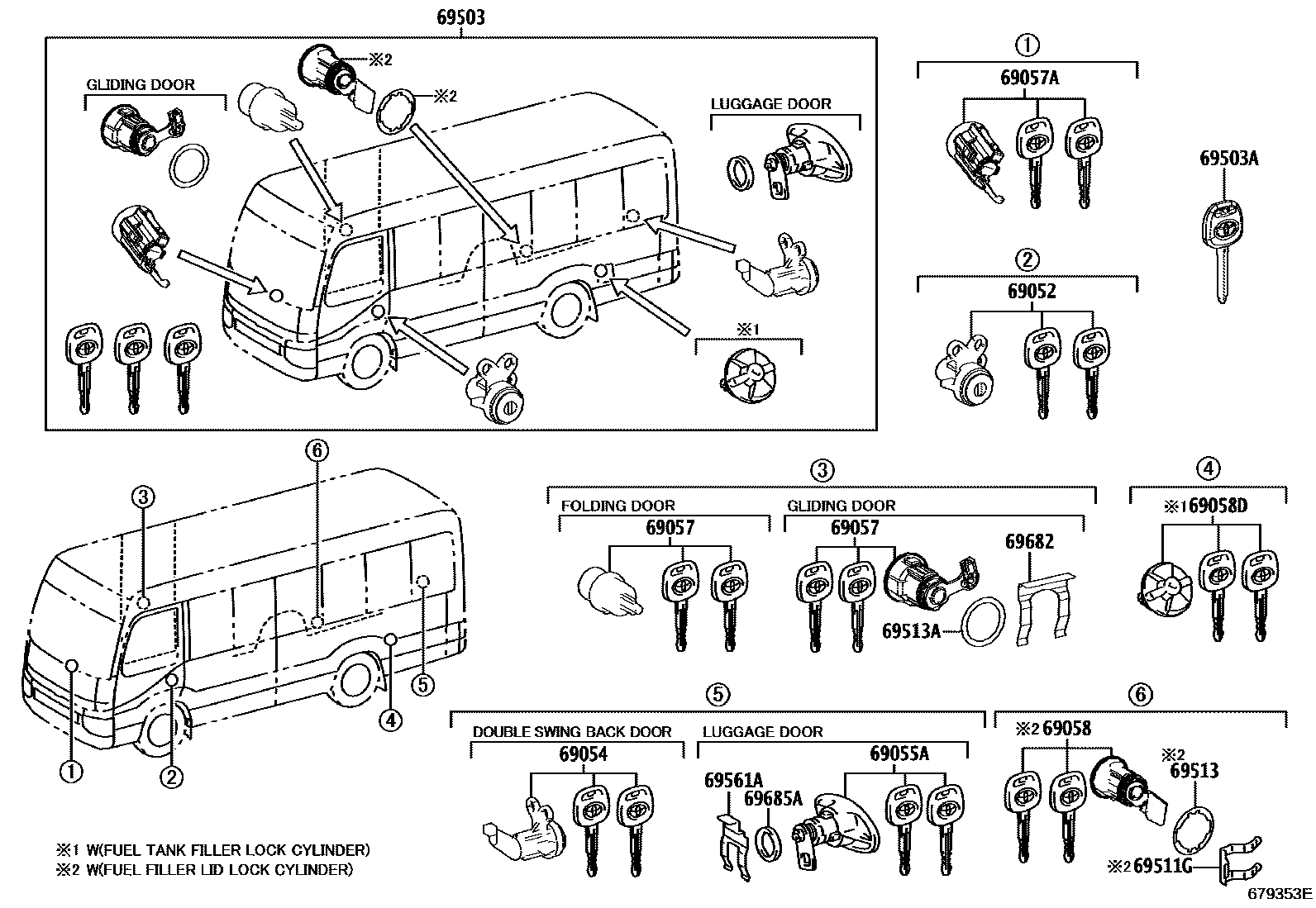 Parts diagram