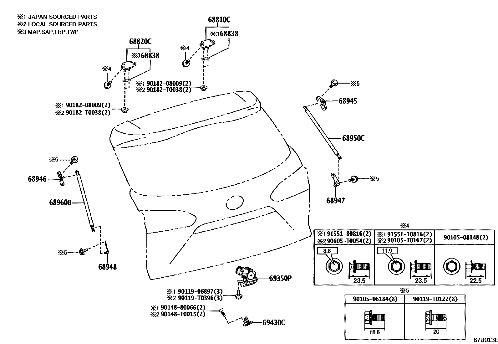 Parts diagram