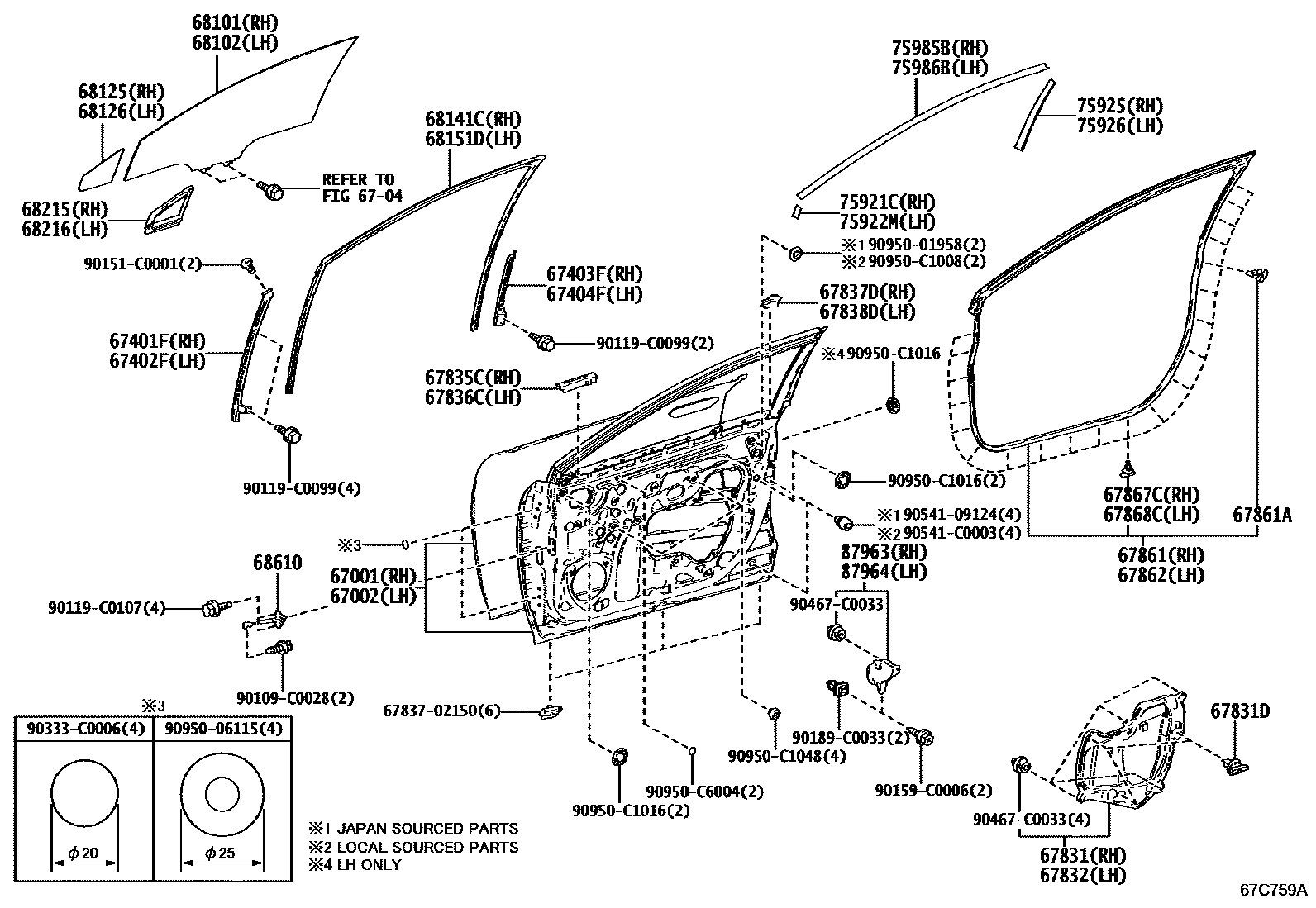 Parts diagram