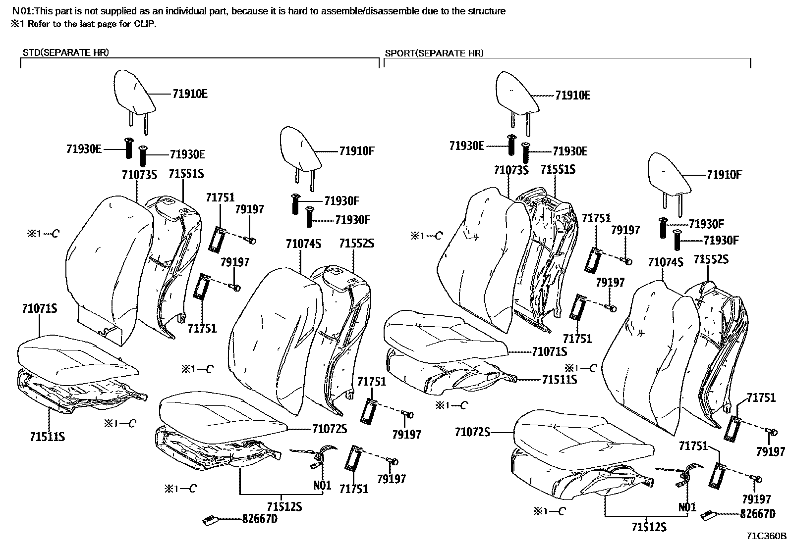 Parts diagram