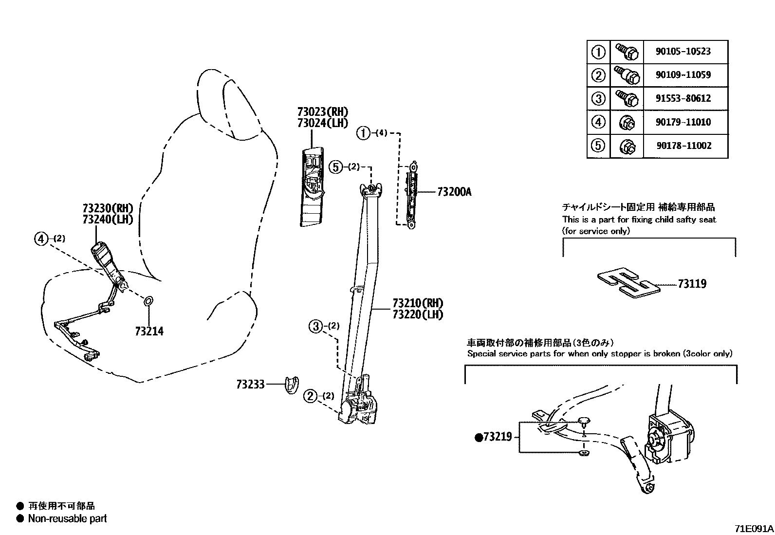 Parts diagram