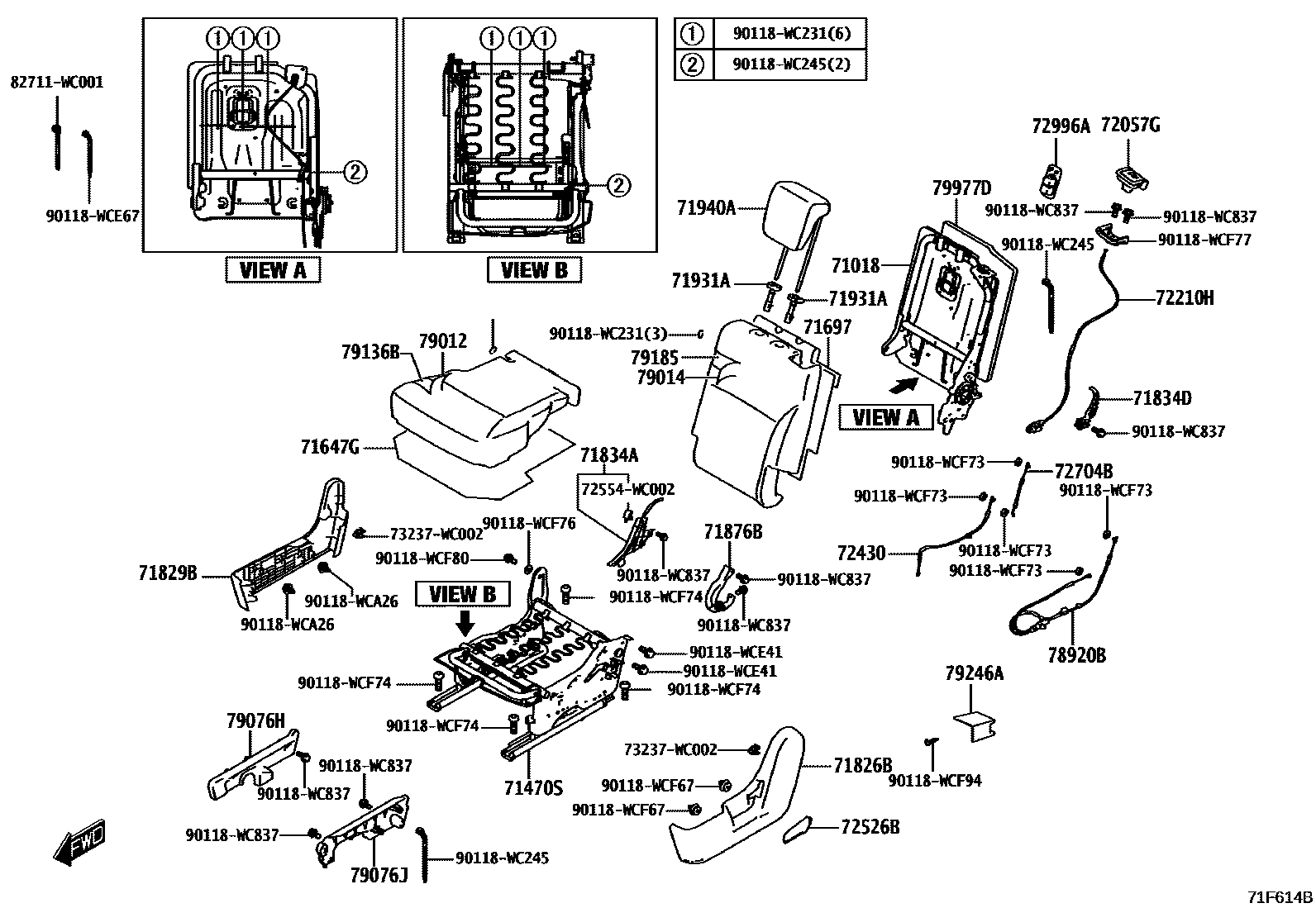 Parts diagram