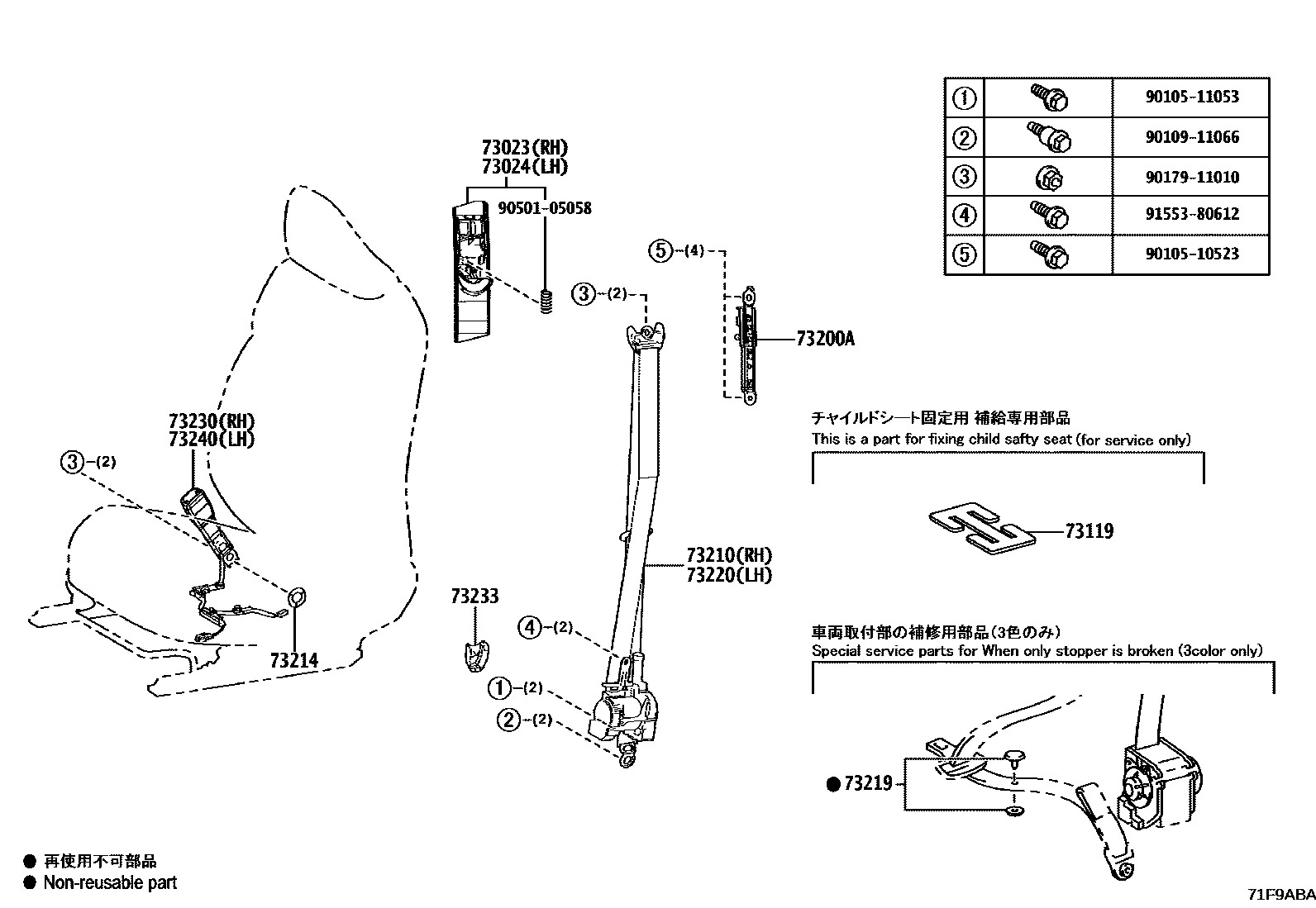 Parts diagram