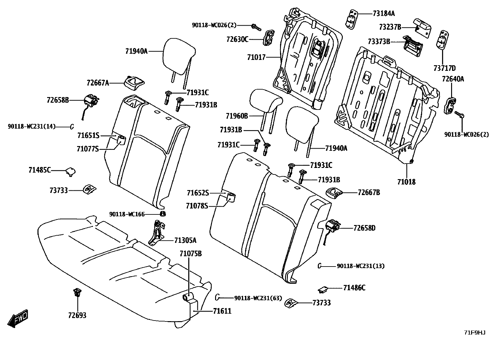 Parts diagram