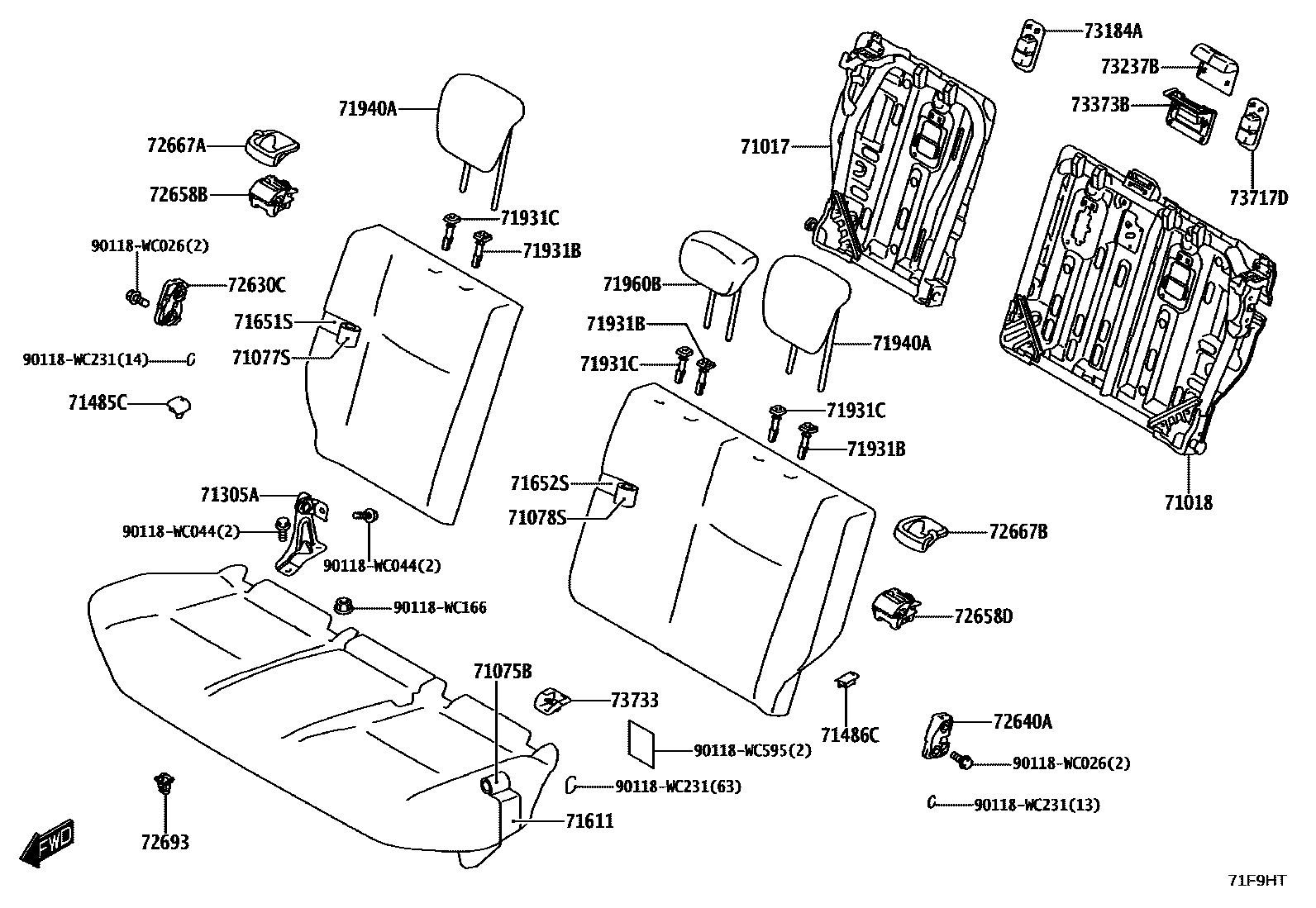 Parts diagram