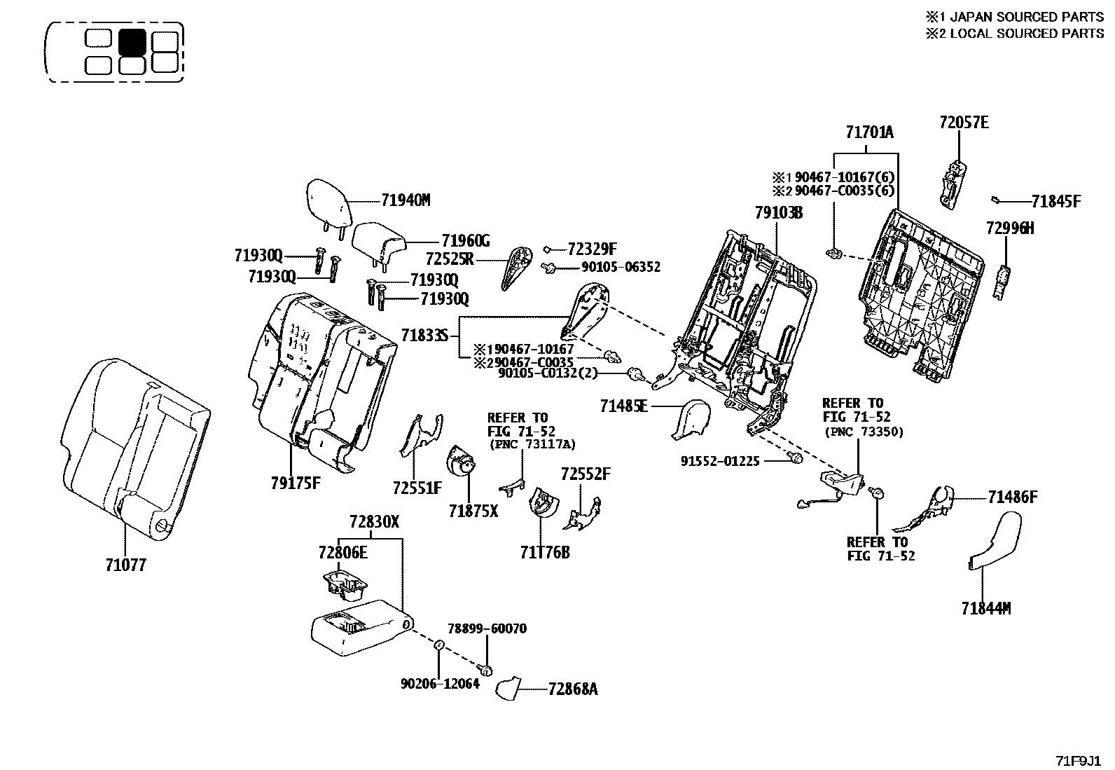 Parts diagram