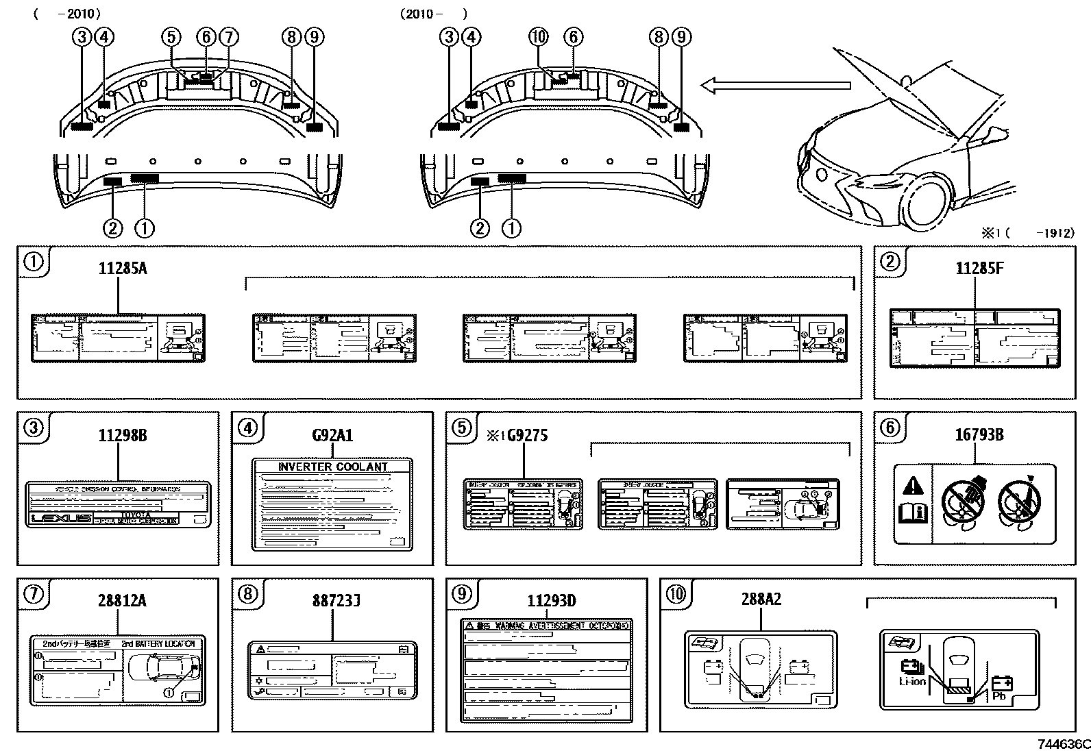 Parts diagram