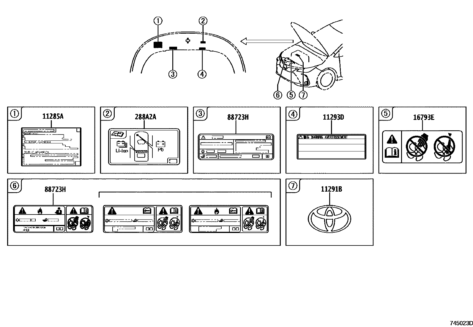 Parts diagram