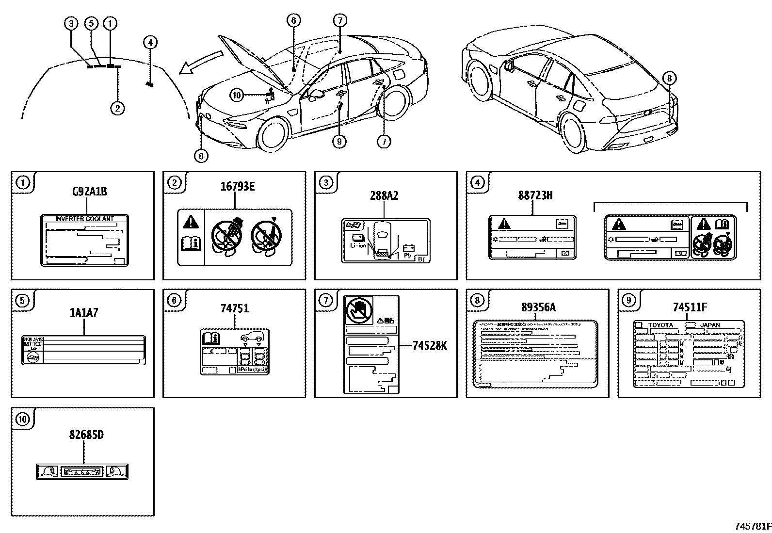 Parts diagram