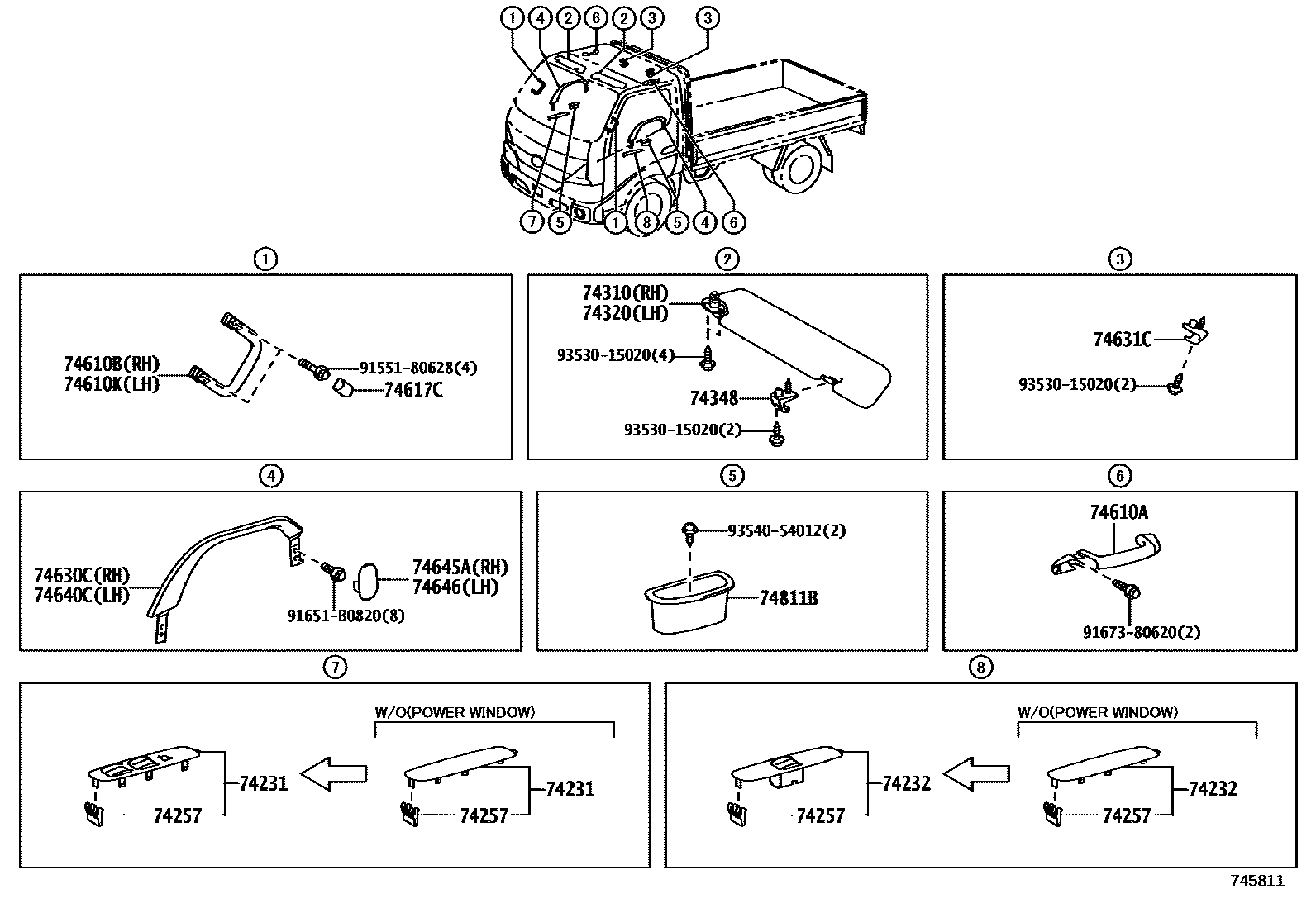 Parts diagram