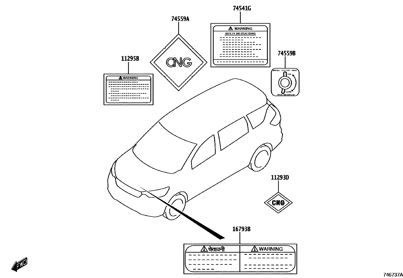 Parts diagram