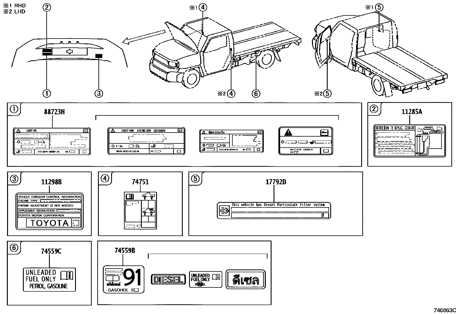 Parts diagram