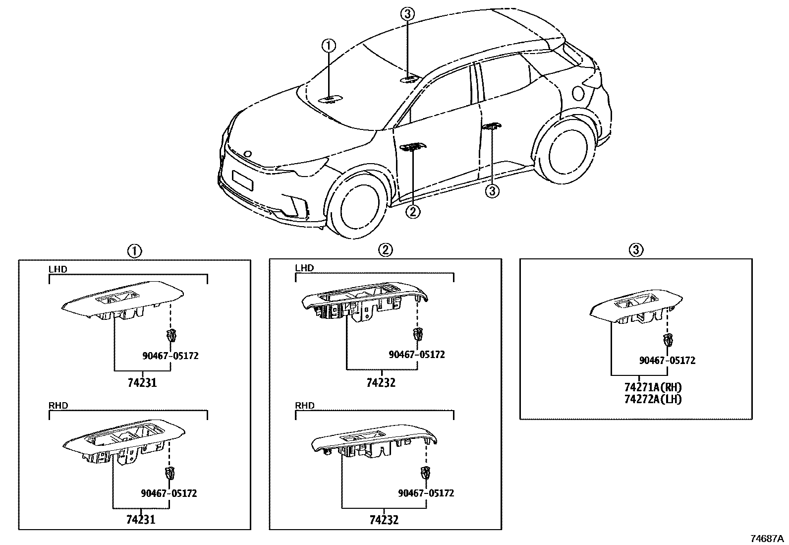 Parts diagram